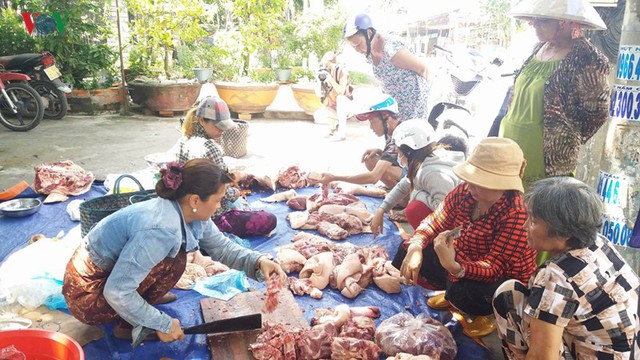 Tiền Giang: Lợn bệnh tả Châu phi chưa giảm, nhưng giá lợn gia tăng - Ảnh 1.