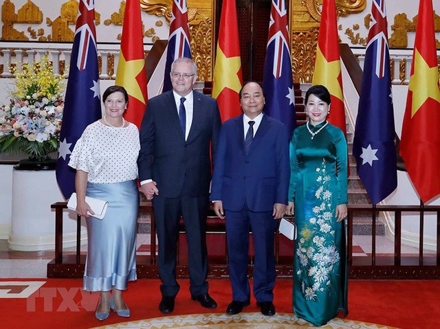 Thủ tướng đón, hội đàm với Thủ tướng Australia Scott Morrison - Ảnh 14.