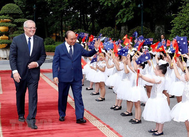 Thủ tướng đón, hội đàm với Thủ tướng Australia Scott Morrison - Ảnh 6.