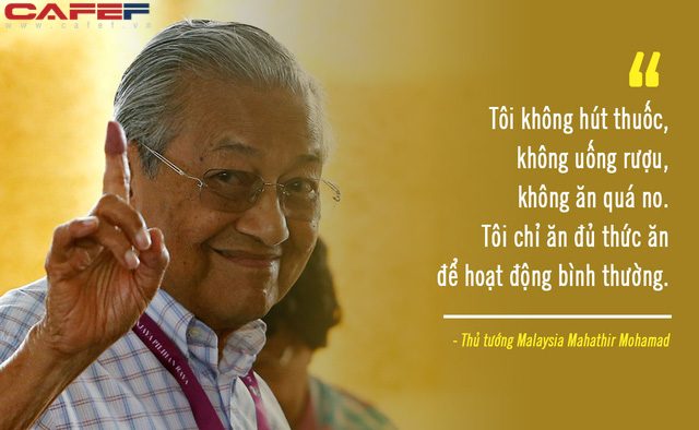 Bí quyết sống khỏe ở tuổi 94 của Thủ tướng Malaysia: Đạp xe gần 11 km, không ăn no và chỉ ngủ 6 tiếng/ngày! - Ảnh 4.