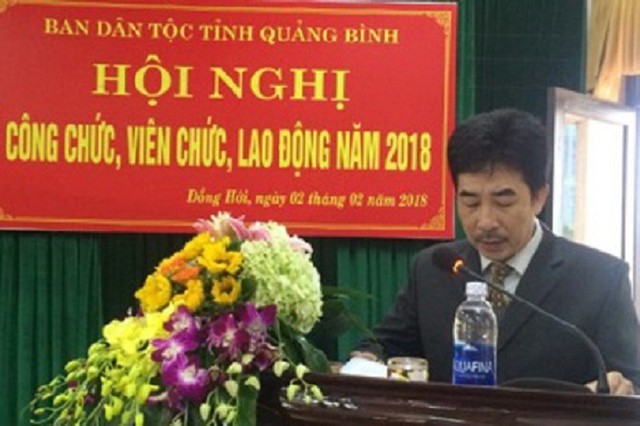 Lập chứng từ khống, Phó Trưởng ban Dân tộc tỉnh Quảng Bình bị kỷ luật - Ảnh 1.