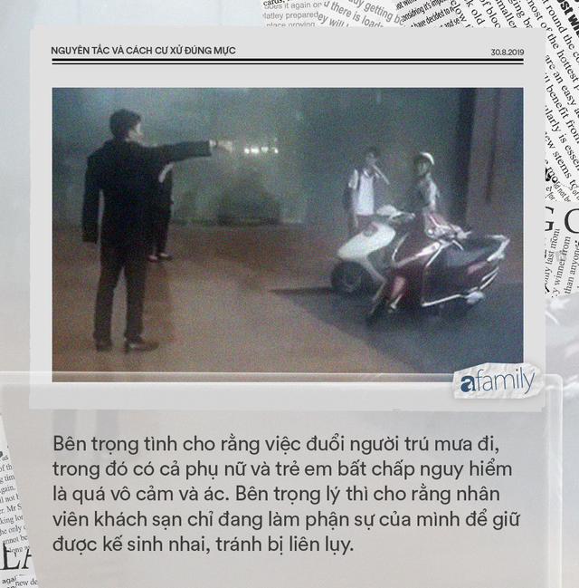 Trú mưa tránh bão ở khách sạn hạng sang bị đuổi: Nơi nào cũng có nguyên tắc cần tuân thủ và câu chuyện hơn nhau ở cách cư xử đúng mực - Ảnh 1.