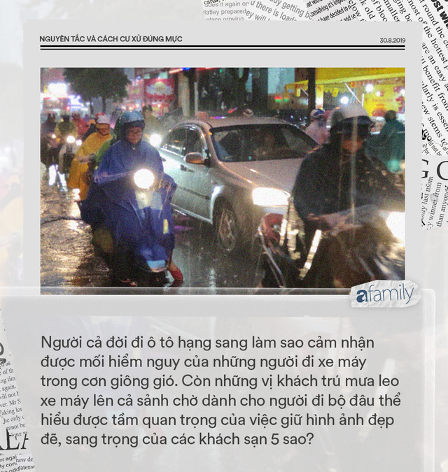 Trú mưa tránh bão ở khách sạn hạng sang bị đuổi: Nơi nào cũng có nguyên tắc cần tuân thủ và câu chuyện hơn nhau ở cách cư xử đúng mực - Ảnh 3.