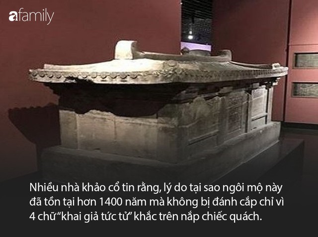 Khai quật mộ cổ nghìn năm của cháu gái Hoàng hậu Trung Hoa và câu chuyện bí ẩn đằng sau 4 chữ người mở sẽ chết trên nắp quan tài - Ảnh 9.