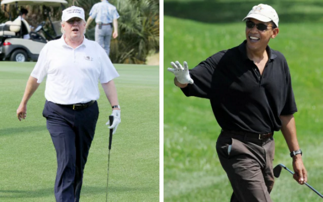 Đặt lên bàn cân 2 vị Tổng thống nổi tiếng mê golf nhất Nhà Trắng: Người tự học, người bị chỉ trích dữ dội - Ảnh 7.