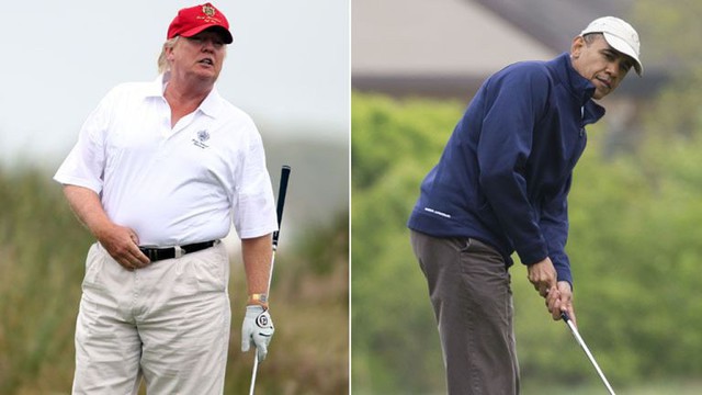 Đặt lên bàn cân 2 vị Tổng thống nổi tiếng mê golf nhất Nhà Trắng: Người tự học, người bị chỉ trích dữ dội - Ảnh 4.