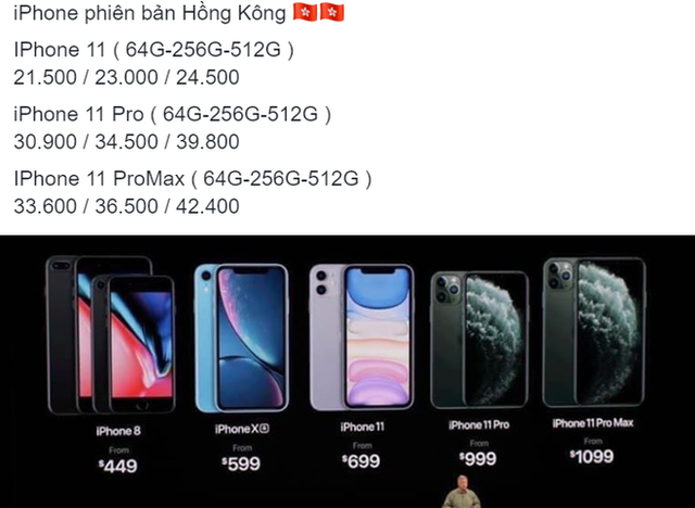 Tại sao iPhone 11 Hong Kong có giá rẻ hơn bản Mỹ cả triệu đồng? - Ảnh 1.