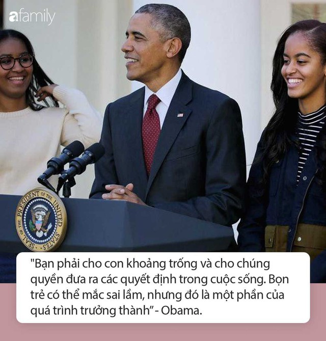 Tư tưởng dạy 2 cô con gái của vợ chồng cựu Tổng thống Obama: Chông gai và 1 trái tim tan vỡ là điều cần thiết để con trưởng thành - Ảnh 1.