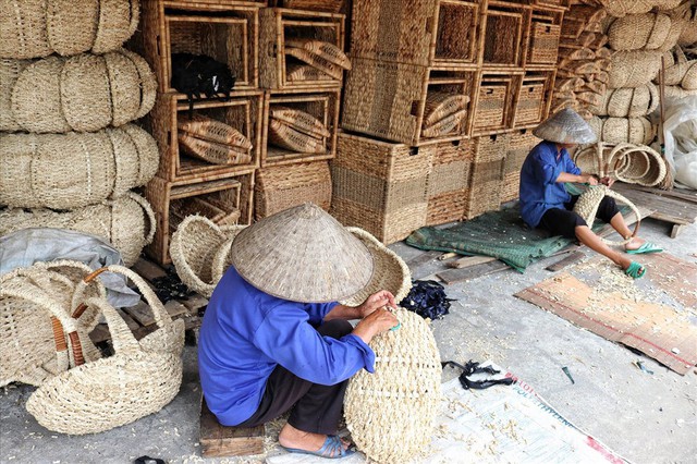 Ghé thăm làng biến cỏ dại thành sản phẩm nổi tiếng hơn 400 năm ở Hà Nội - Ảnh 1.