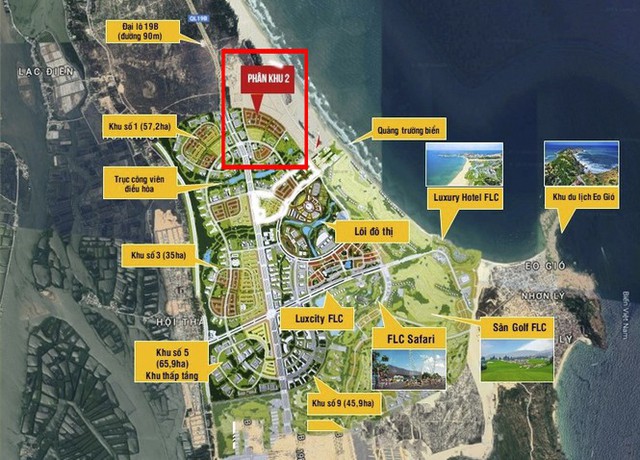 Bình Định tuýt còi dự án Nhơn Hội New City huy động vốn trái phép - Ảnh 1. Bình Định tuýt còi dự án Nhơn Hội New City huy động vốn trái phép - Ảnh 1.