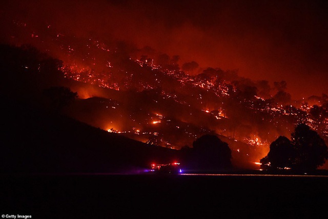 Hỏa Diệm Sơn ở Úc: Đám cháy lớn từ 2 nơi nhập vào nhau tạo thành ngọn lửa khổng lồ thiêu đốt hơn nửa triệu héc ta - Ảnh 1.