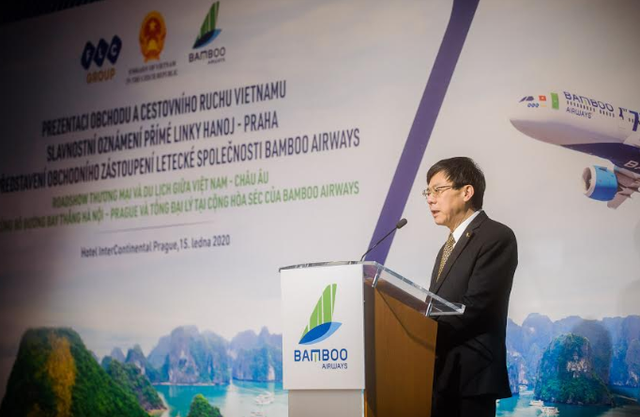 Đại sứ Việt Nam tại CH Séc: “Đường bay thẳng Hà Nội – Praha của Bamboo Airways sẽ thúc đẩy tất cả các lĩnh vực của Việt Nam và CH Séc” - Ảnh 1.
