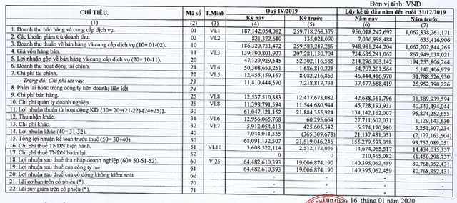 Caminex (CMX): Quý 4/2019 lãi 64 tỷ đồng cao gấp hơn 3 lần cùng kỳ - Ảnh 1.