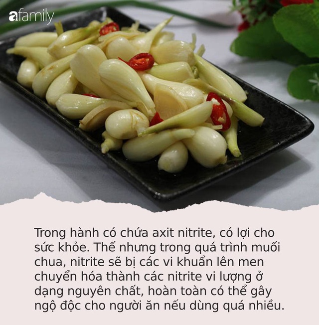 Đừng bao giờ phạm phải sai lầm này khi ăn dưa hành muối ngày Tết vì có thể khiến bạn mắc ung thư hoặc tổn thương tim, phổi - Ảnh 2.