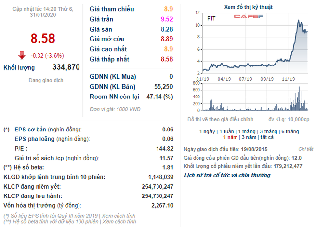 FIT: Quý 4 báo lãi 66 tỷ đồng cao nhất trong 16 quý vừa qua - Ảnh 2.