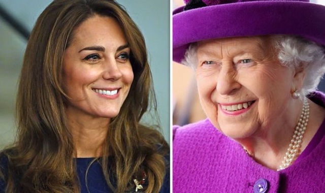 Nữ hoàng Anh được cho là “ngưỡng mộ” cháu dâu Kate ở một điểm mà Meghan Markle không có được - Ảnh 1.