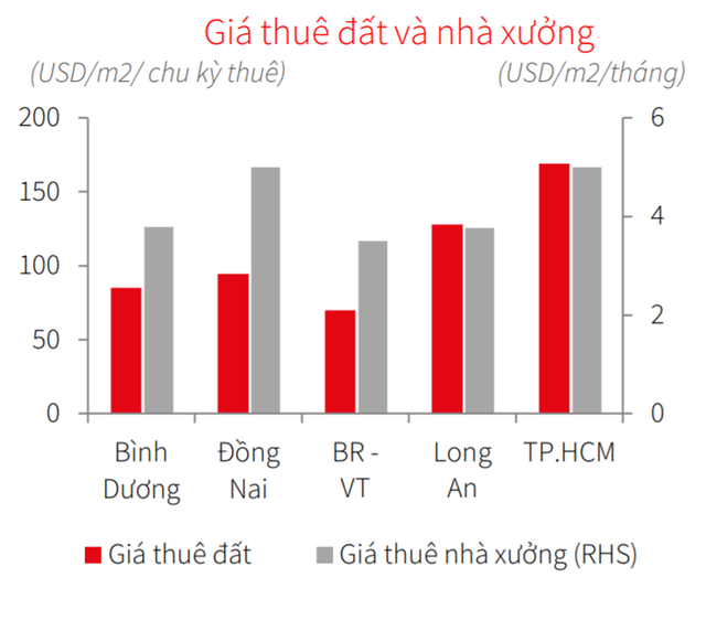 Vì sao giá thuê bất động sản công nghiệp ở phía Nam tăng mạnh? - Ảnh 1.