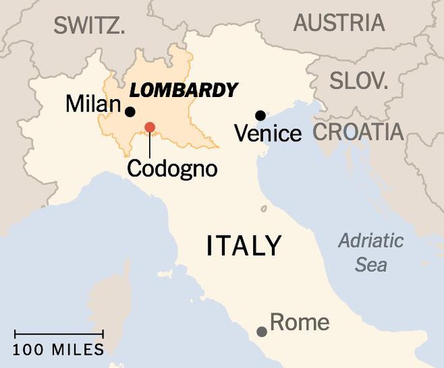 Châu Âu hốt hoảng đối phó ổ bệnh 229 người ở Italy - Ảnh 1.