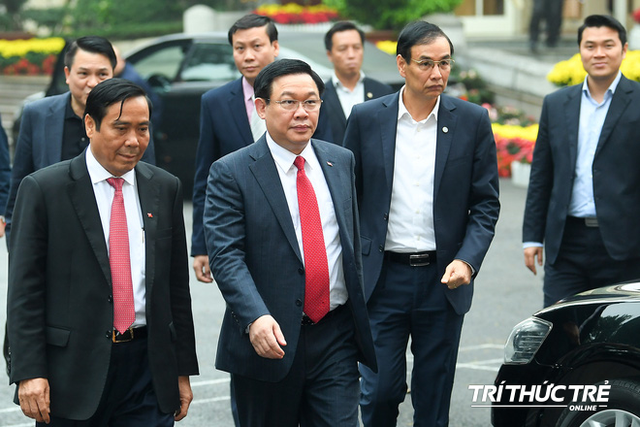 ẢNH: Toàn cảnh lễ nhận quyết định Bí thư Thành ủy Hà Nội của Phó Thủ tướng Vương Đình Huệ - Ảnh 2.