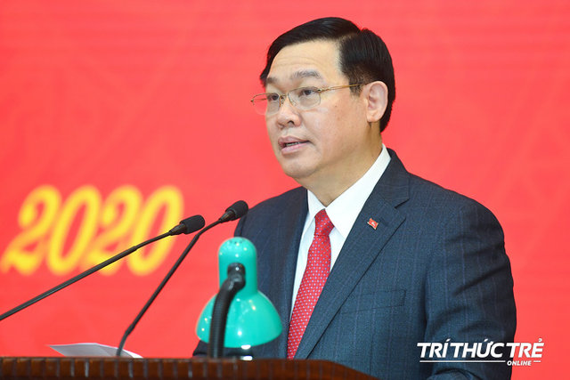 ẢNH: Toàn cảnh lễ nhận quyết định Bí thư Thành ủy Hà Nội của Phó Thủ tướng Vương Đình Huệ - Ảnh 11.