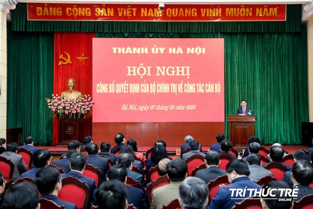 ẢNH: Toàn cảnh lễ nhận quyết định Bí thư Thành ủy Hà Nội của Phó Thủ tướng Vương Đình Huệ - Ảnh 12.