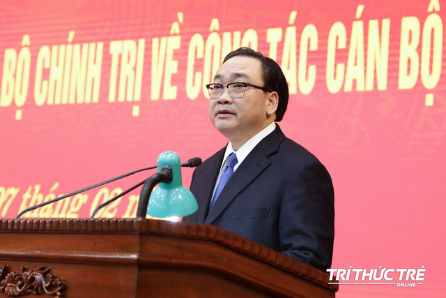 ẢNH: Toàn cảnh lễ nhận quyết định Bí thư Thành ủy Hà Nội của Phó Thủ tướng Vương Đình Huệ - Ảnh 10.