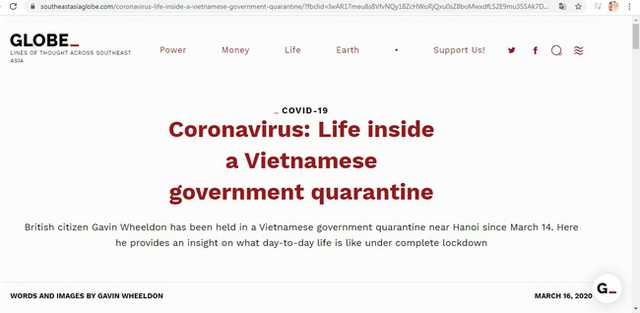 Nhật ký cách ly tại Hà Nội của một chàng trai người Anh đang thu hút sự chú ý của bạn bè quốc tế, ai cũng ghen tỵ và cám ơn Việt Nam vì sự tử tế - Ảnh 1.