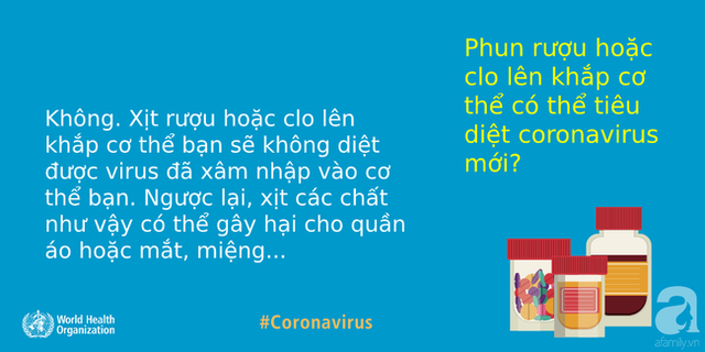 WHO giải đáp 9 tin đồn hoang đường về dịch COVID-19: Tất cả chúng ta đều cần nắm rõ để phòng dịch cho đúng - Ảnh 6.