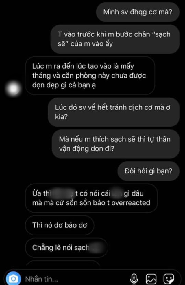 Nữ du học sinh Canada chửi tục, chê ký túc xá cách ly bẩn không thể sống được vì ở sạch quen rồi - Ảnh 4.