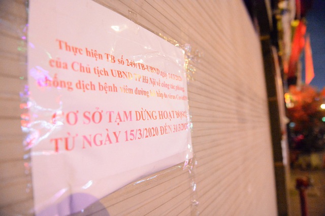 Hình ảnh khác lạ của các phố karaoke nổi tiếng Hà Nội sau chỉ đạo đóng cửa tạm thời - Ảnh 12.
