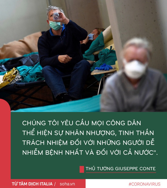 Thông điệp của Thủ tướng Ý từ tâm dịch: Chúng ta không được sợ hãi mà cần có can đảm và niềm tin - Ảnh 2.