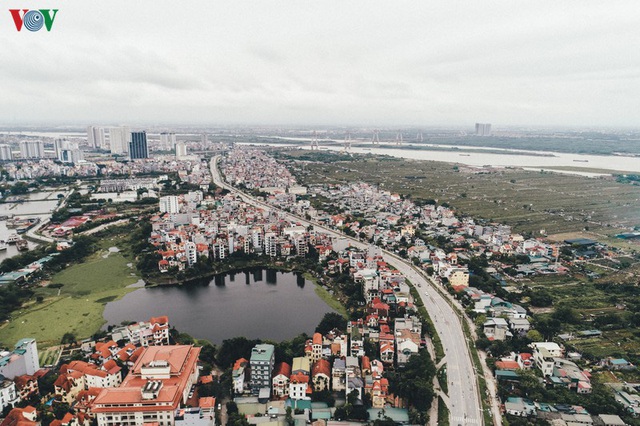 Ngắm nhìn đường phố Hà Nội từ trên cao trước ngày cách ly xã hội - Ảnh 14.