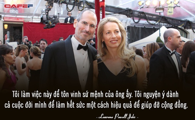 Người vợ tào khang của Steve Jobs: Tôi làm việc để tôn vinh những gì chồng để lại và sẽ dành cả đời để thực hiện điều đó - Ảnh 1.