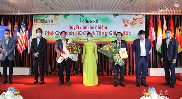 HDBank bổ nhiệm Phó chủ tịch Hội đồng quản trị và tân Tổng giám đốc - Ảnh 1.