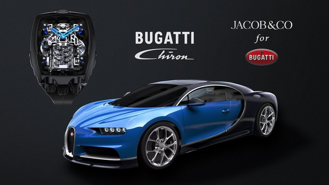 Đồng hồ Bugatti Chiron Tourbillon đặc biệt được trang bị động cơ nhỏ W16 - Ảnh 1.