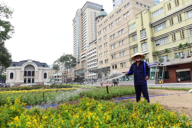 Khám phá bên trong ga ngầm Nhà hát Thành phố của tuyến metro Bến Thành - Suối Tiên - Ảnh 3.