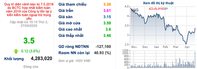 HAGL: Quý 1/2020 doanh thu tăng gấp đôi nhờ bán trái cây, lỗ ròng hơn 78 tỷ đồng do áp lực chi phí lãi vay lớn - Ảnh 3.