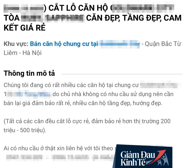 Đủ kiểu rao bán chung cư thời Covid-19 - Ảnh 1.