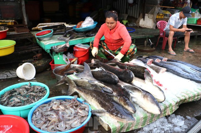 Chợ lớn nhất Phú Quốc nhộn nhịp sau giãn cách xã hội - Ảnh 7.