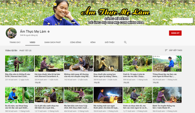 Kênh YouTube Ẩm thực mẹ làm của bà mẹ nông dân người Việt được chính YouTube giới thiệu với cộng đồng quốc tế  - Ảnh 2.