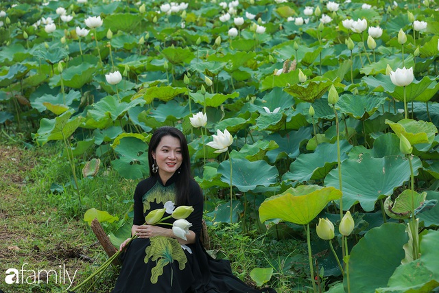 Chuyện ít ai biết về hồ sen trắng mang chuẩn nét đẹp xứ Huế nằm tại Thủ đô Hà Nội khiến bao chị em mê đắm - Ảnh 20.