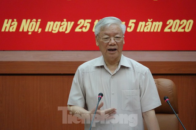 Tổng Bí thư Nguyễn Phú Trọng: Không che giấu khuyết điểm, chạy theo thành tích - Ảnh 1.
