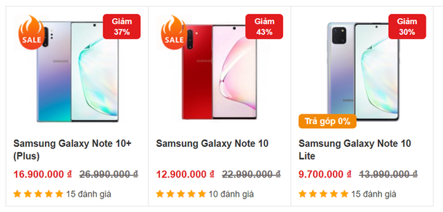 Galaxy Note 10 và Note 10 Plus giảm giá chưa từng có trong tháng 6 - Ảnh 1.