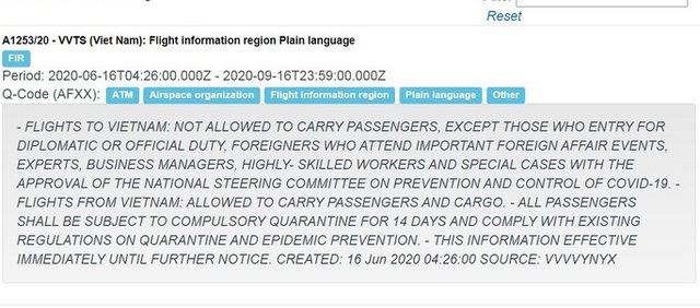 Việt Nam khó có khả năng bay thương mại quốc tế trước ngày 16-9? - Ảnh 1.