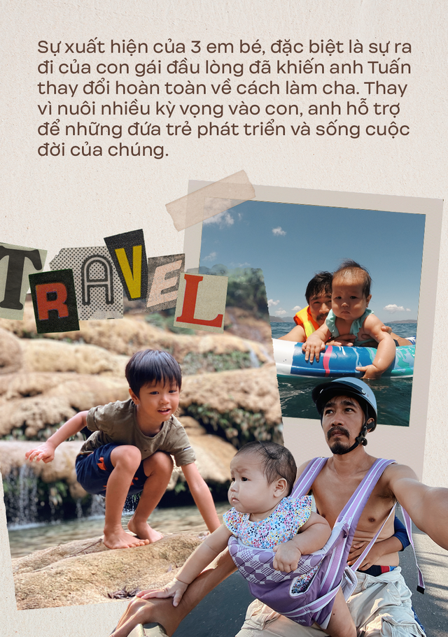 Ông bố Hà Nội bỏ việc vì nghiện con: Cùng con “đi đu đưa” từ 6 tháng tuổi, 3 tuổi đã “thả” con đi khám phá đảo hoang, cứu hộ rùa - Ảnh 7.