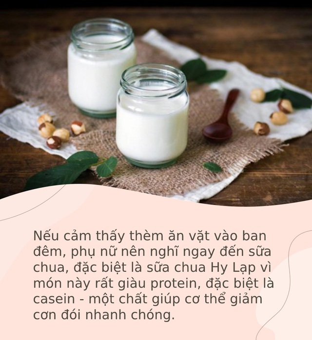 Nếu thèm ăn vào ban đêm, phụ nữ chỉ nên chống đói bằng 5 món ngon lành này để giảm cân và không làm tổn thương nội tạng - Ảnh 2.