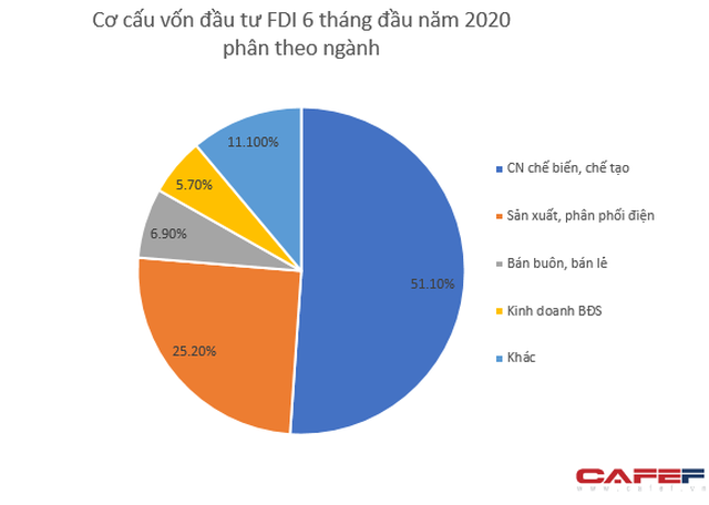 FDI 6 tháng đầu năm đạt 15,67 tỷ USD, giảm 15,1% so với cùng kỳ - Ảnh 2.