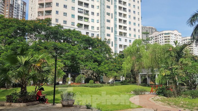 Cận cảnh khu chung cư nghìn căn hộ không phòng sinh hoạt cộng đồng ở Hà Nội - Ảnh 5.