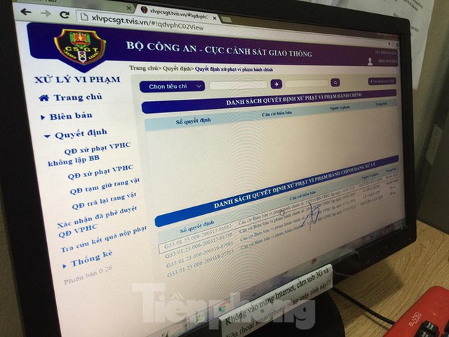 Hàng nghìn lượt vi phạm, chỉ một người nộp phạt qua mạng ở Hà Nội - Ảnh 2.