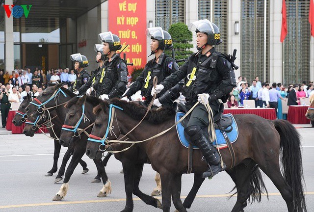 Cảnh sát cơ động kỵ binh có thể tham gia vào lễ đón nguyên thủ các nước - Ảnh 1.